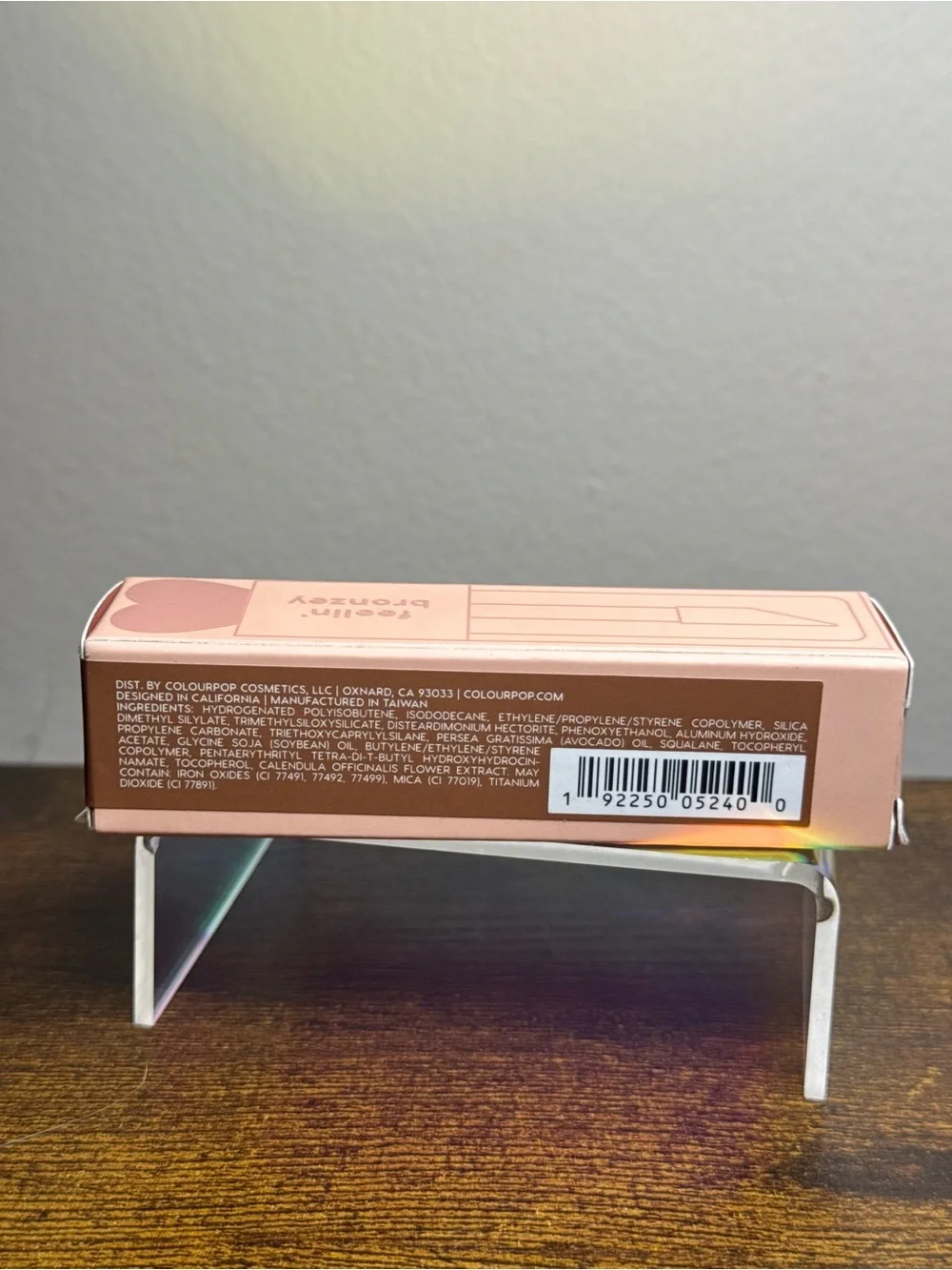 ColourPop Liquid Bronzer corral beach